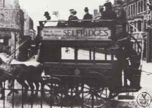 History of Visual Merchandising - Selfridges Carriage