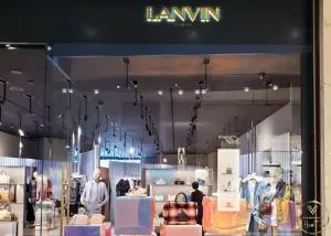 Window Display Example - Lanvin Right Side
