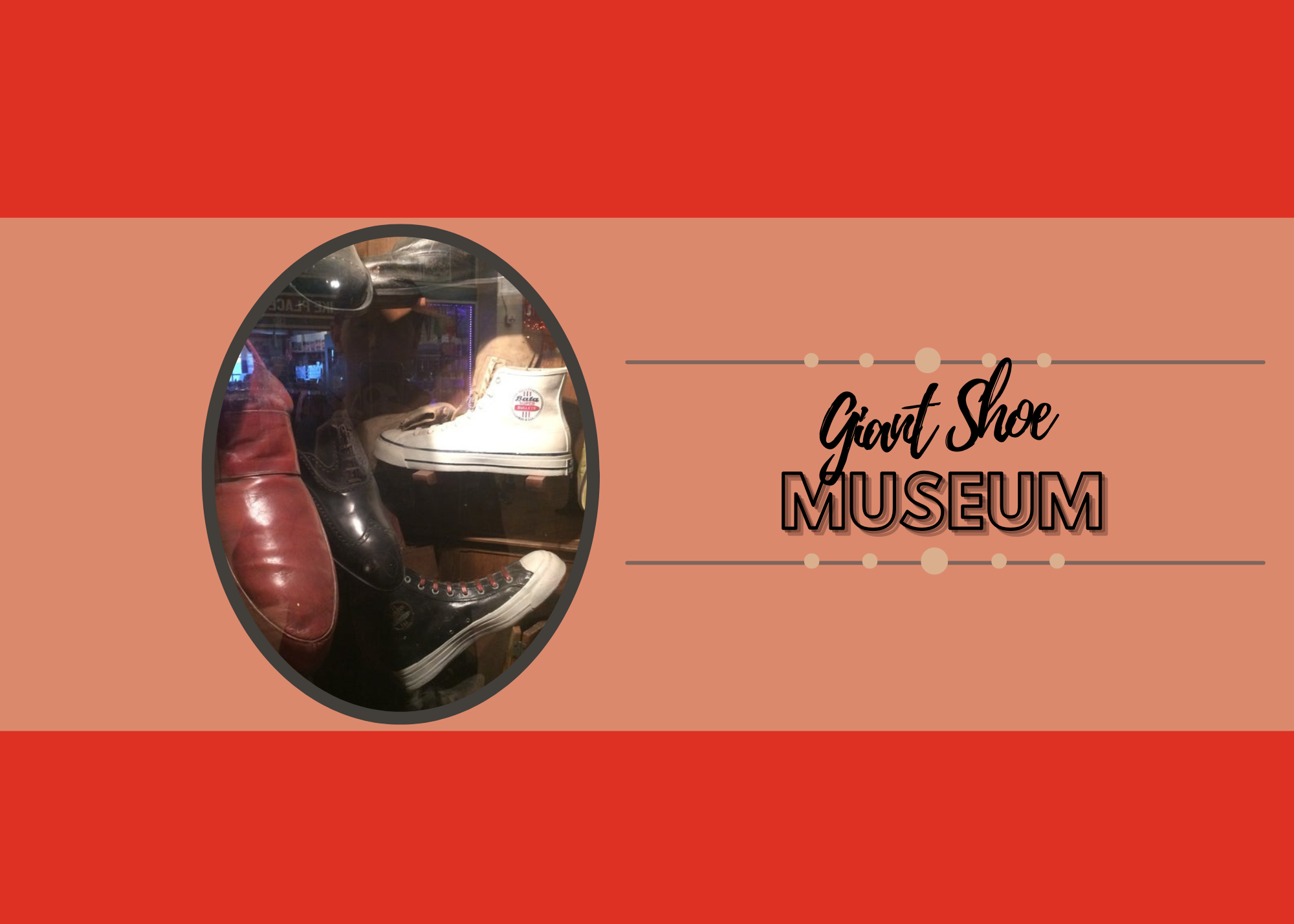 Giant Shoe Museum Wall Display at Pikes Place Market in Seattle