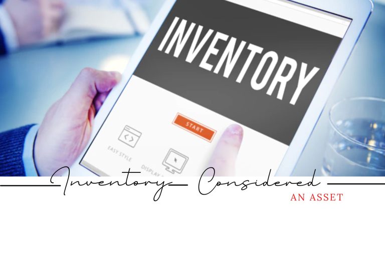Inventory Considered an Asset (1)
